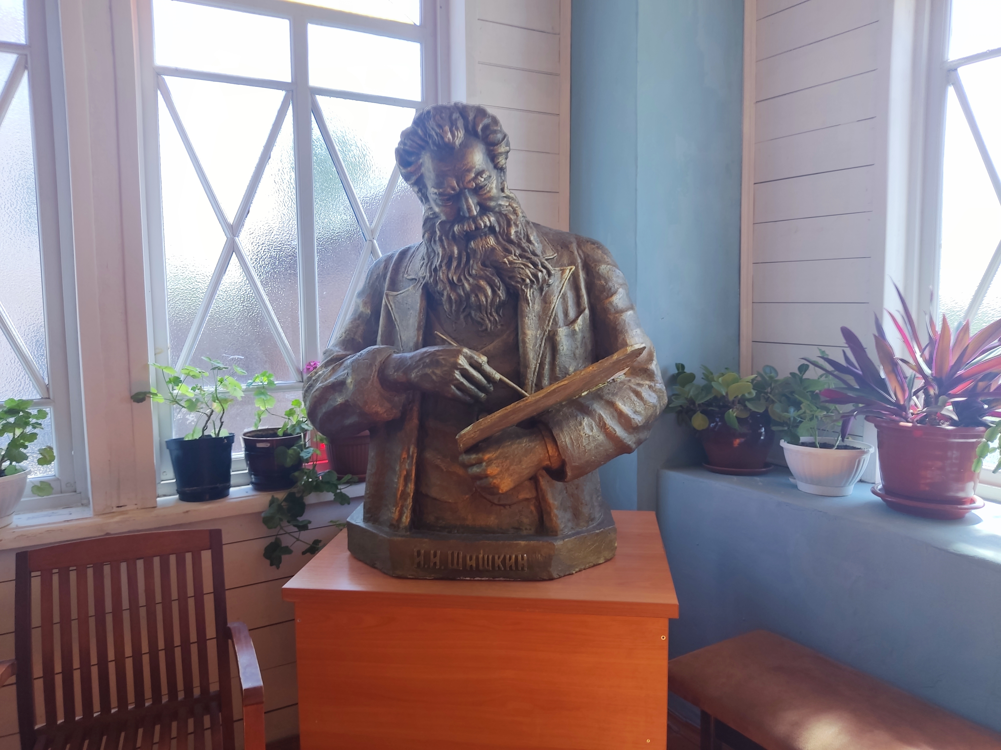 Художник Шишкин И.И. в доме-музее